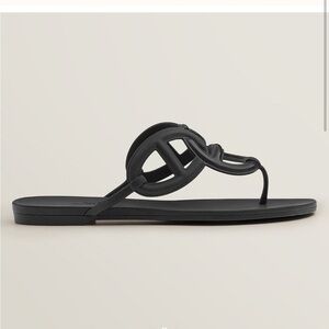 HERMES - EGERIE JELLY THING SANDALS